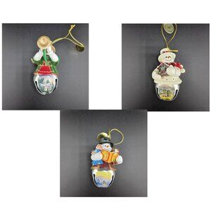 Bradford Exchange Ornament Set 3pc New COA